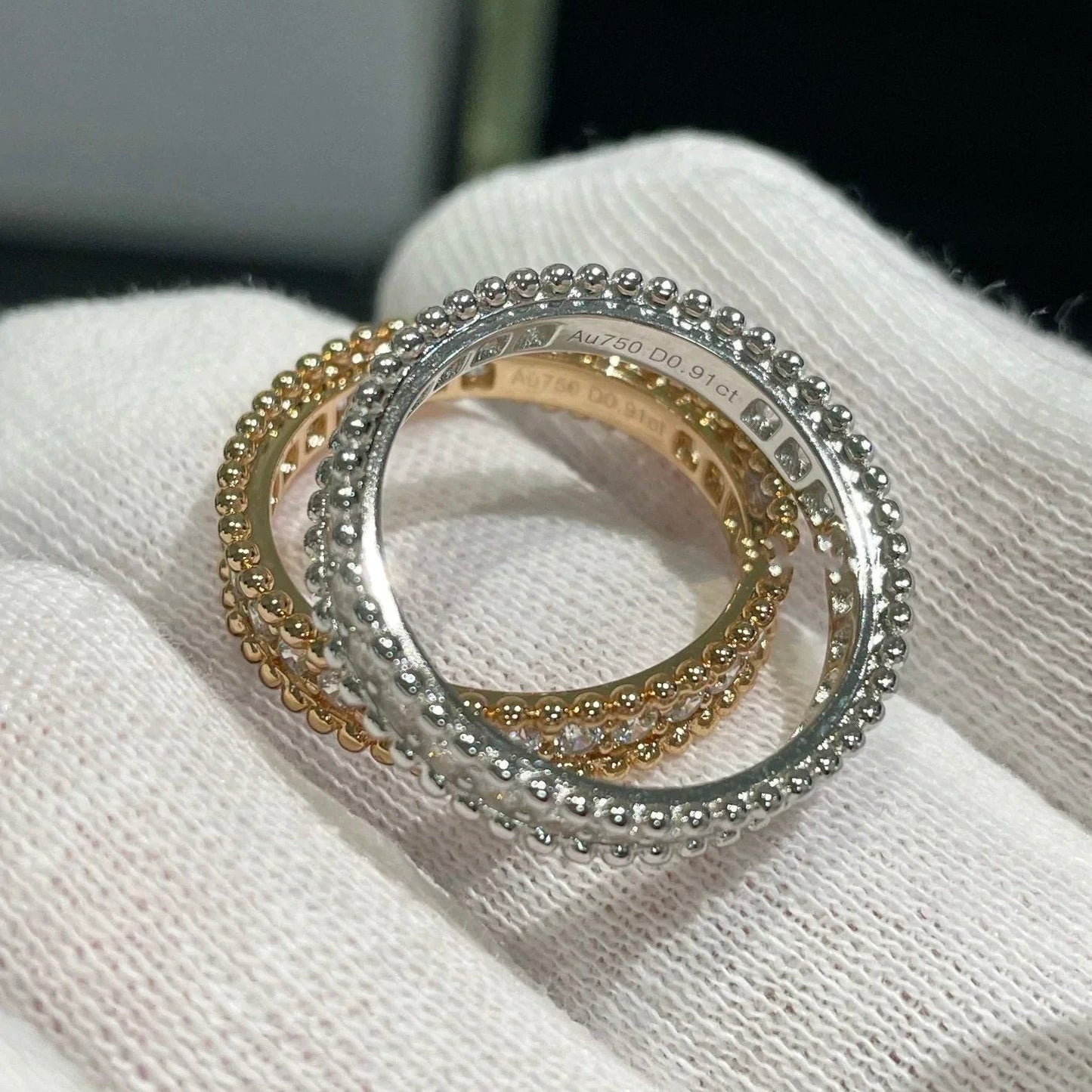 [Rose Jewelrys]PERLEE DIAMOND SILVER RING