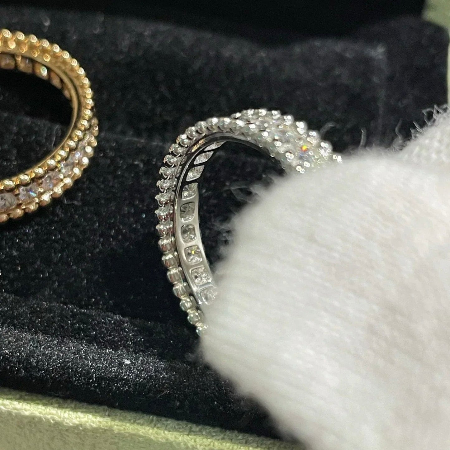 [Rose Jewelrys]PERLEE DIAMOND ROSE GOLD RING