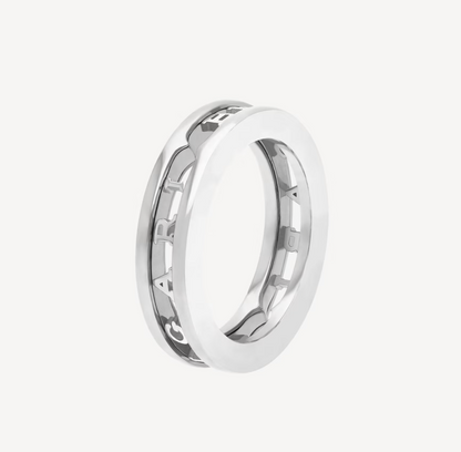 [Rose Jewelrys]ZERO 1 ONE-BAND WITH OPENWORK LOGO SPIRAL RING