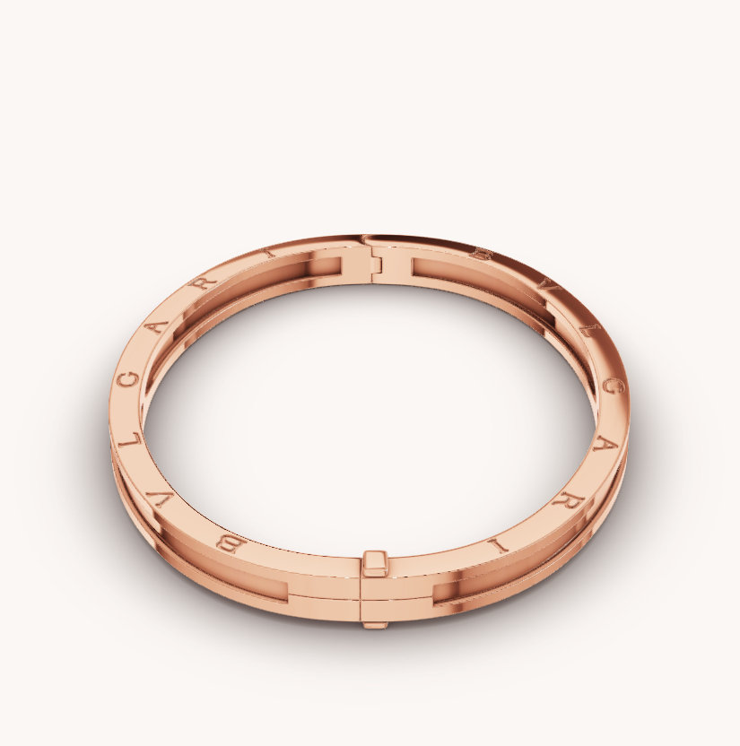 [Rose Jewelrys]ZERO 1 SPIRAL PINK GOLD BRACELET