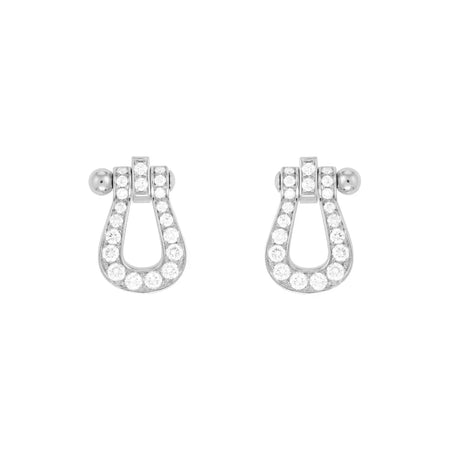 [🌹Rose💎]FORCE 10 FULL DIAMOND STUD EARRINGS MINI MODEL