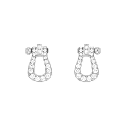 [Rose Jewelrys]FORCE 10 FULL DIAMOND STUD EARRINGS MINI MODEL