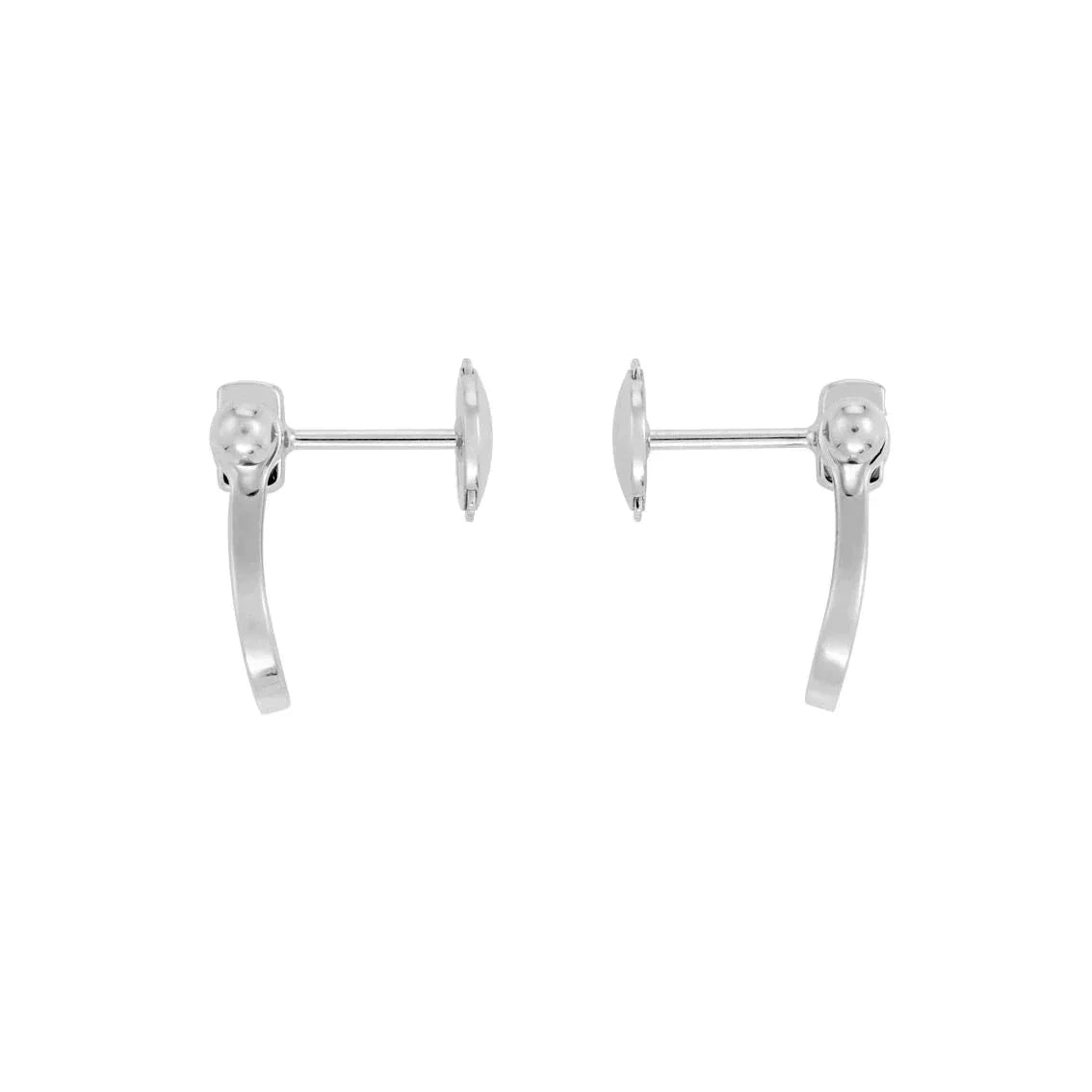 [Rose Jewelrys]FORCE 10 FULL DIAMOND STUD EARRINGS MINI MODEL