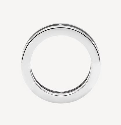 [Rose Jewelrys]ZERO 1 ONE-BAND WITH OPENWORK LOGO SPIRAL RING
