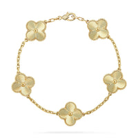 [🌹Rose💎]CLOVER 5 FLOWERS LASER BRACELET