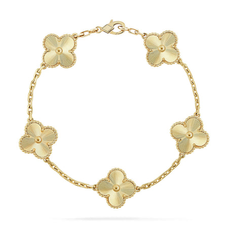[🌹Rose💎]CLOVER 5 FLOWERS LASER BRACELET