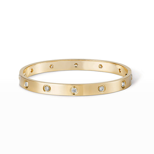 [Rose Jewelrys ]LOVE BRACELET 6.1MM 10 DIAMONDS