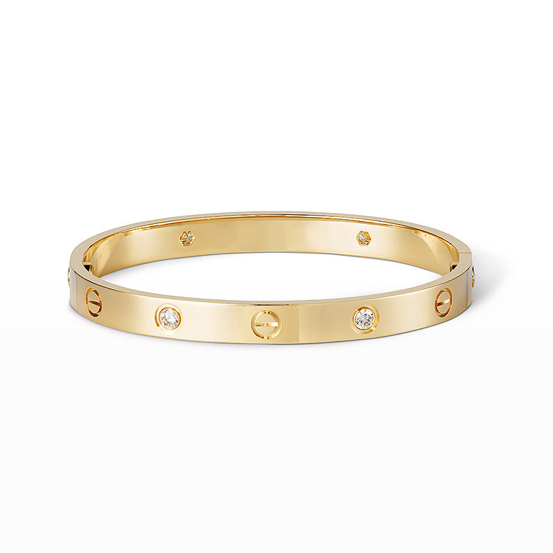 []LOVE BRACELET 6.1MM 4 DIAMONDS