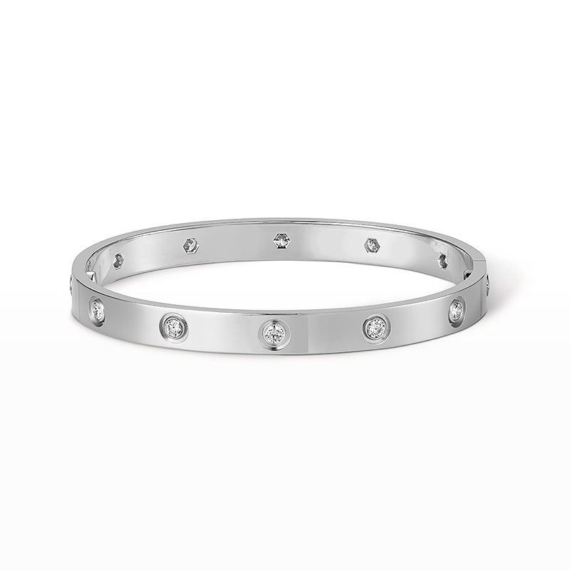 [Rose Jewelrys ]LOVE BRACELET 6.1MM 10 DIAMONDS