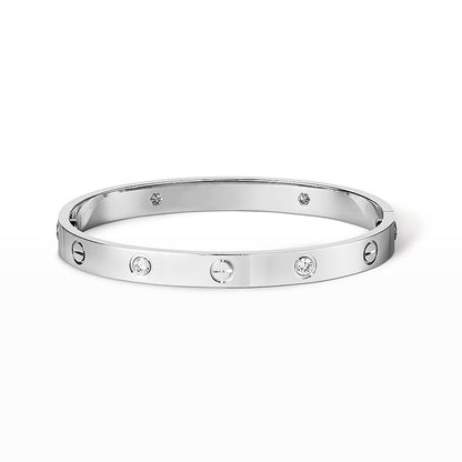 []LOVE BRACELET 6.1MM 4 DIAMONDS