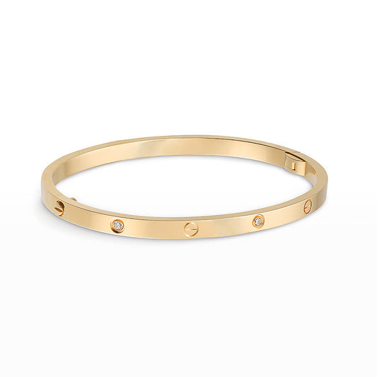[Rose Jewelrys]LOVE BRACELET 3.65MM 6 DIAMONDS
