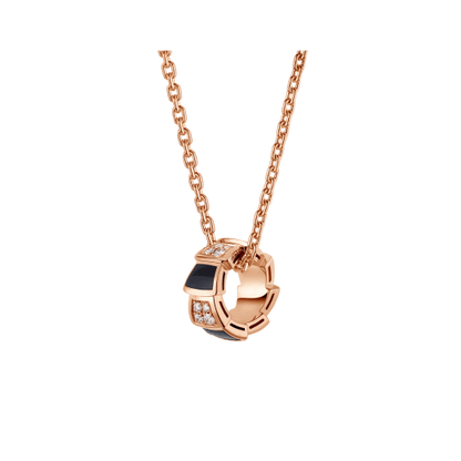 [Rose Jewelrys]SERPENTI PEDANT DIAMOND NECKLACE