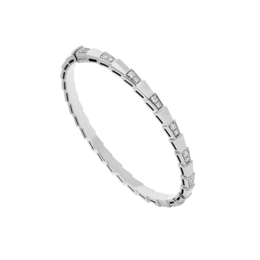 [Rose Jewelrys]SERPENTI BRACELET SILVER DIAMOND