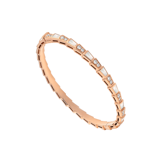 [Rose Jewelrys]SERPENTI BRACELET PINK GOLD MOP DIAMOND