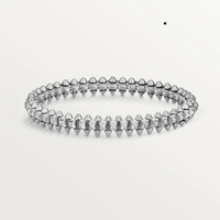 [🌹Rose💎]CLASH SILVER BRACELET