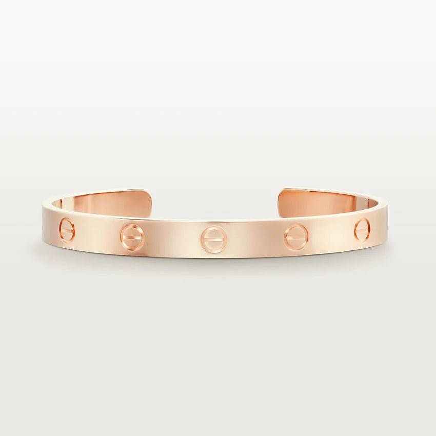 [🌹Rose💎]LOVE BRACELET 6.1MM OPEN CUFF