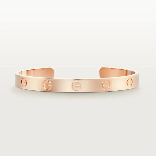 [Rose Jewelrys]LOVE BRACELET 6.1MM OPEN CUFF
