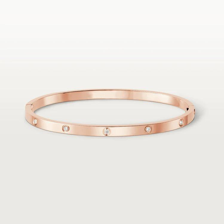 [Rose Jewelrys]LOVE BRACELET 3.65MM 10 DIAMONDS