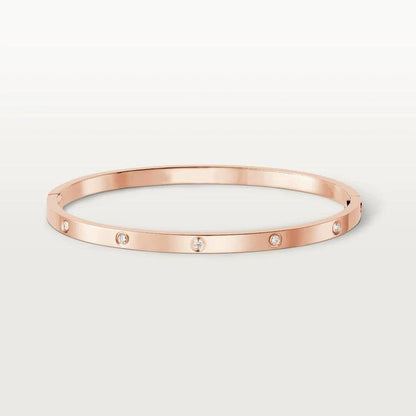 [Rose Jewelrys]LOVE BRACELET 3.65MM 10 DIAMONDS