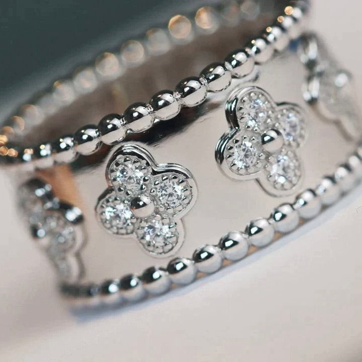 [Rose Jewelrys]CLOVER KALEIDOSCOPE RING 10MM