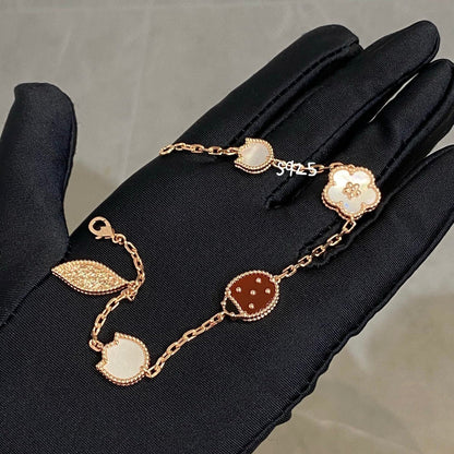 [Rose Jewelrys]LUCKY SPRING 5 MOTIF BRACELET