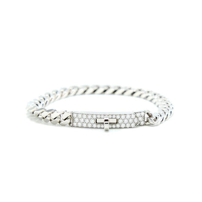 [Rose Jewelrys]KELLY CHAIN SILVER DIAMOND BRACELET