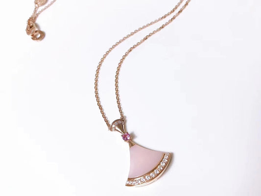 [Rose Jewelrys]DREAM NECKLACE PINK MOP DIAMOND