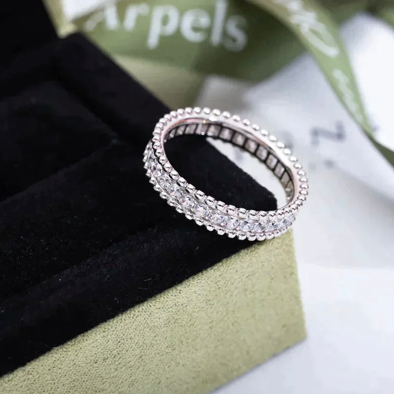 [Rose Jewelrys]PERLEE DIAMOND SILVER RING