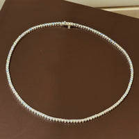 [🌹Rose💎]TENNIS FULL CRYSTAL NECKLACE