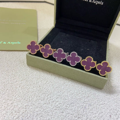 [🌹Rose💎]2025 NEW VIOLET STUD EARRINGS