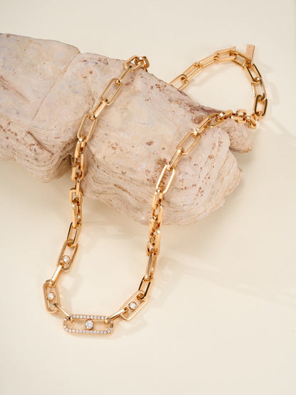[🌹Rose💎]MK NEW SLIDING DIAMOND NECKLACE
