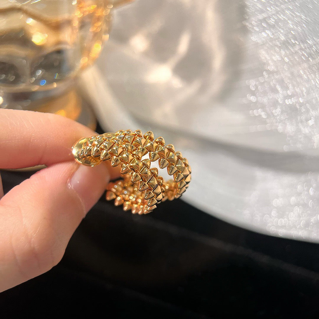 [Rose Jewelrys]CLASH SMALL HOOP EARRINGS
