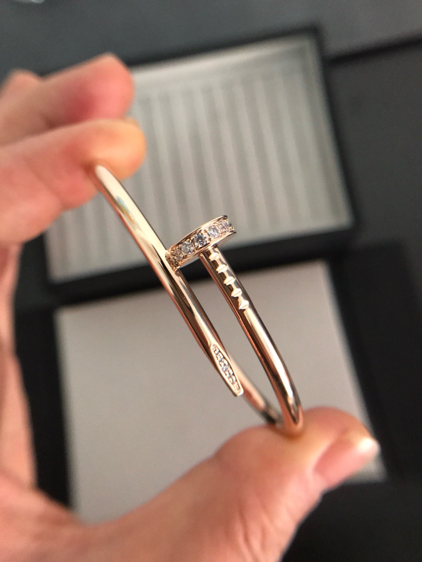 [Rose Jewelrys]JUSTE BRACELET 3.5MM DIAMONDS