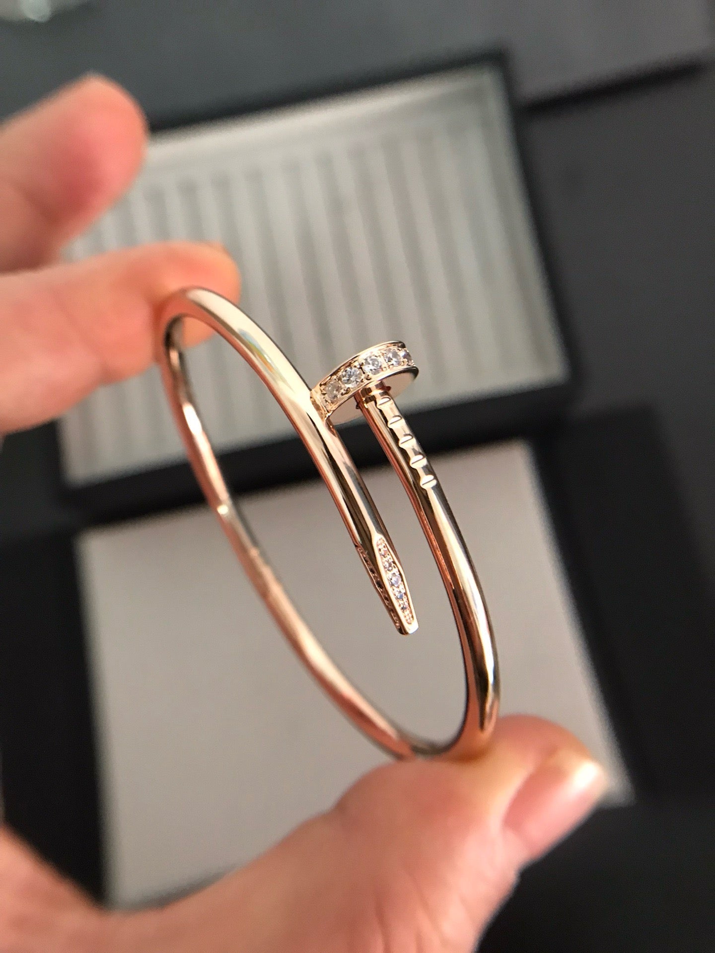 [Rose Jewelrys]JUSTE BRACELET 3.5MM DIAMONDS