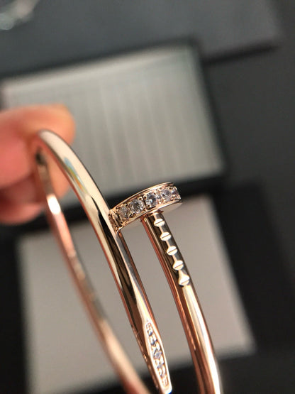 [Rose Jewelrys]JUSTE BRACELET 3.5MM DIAMONDS