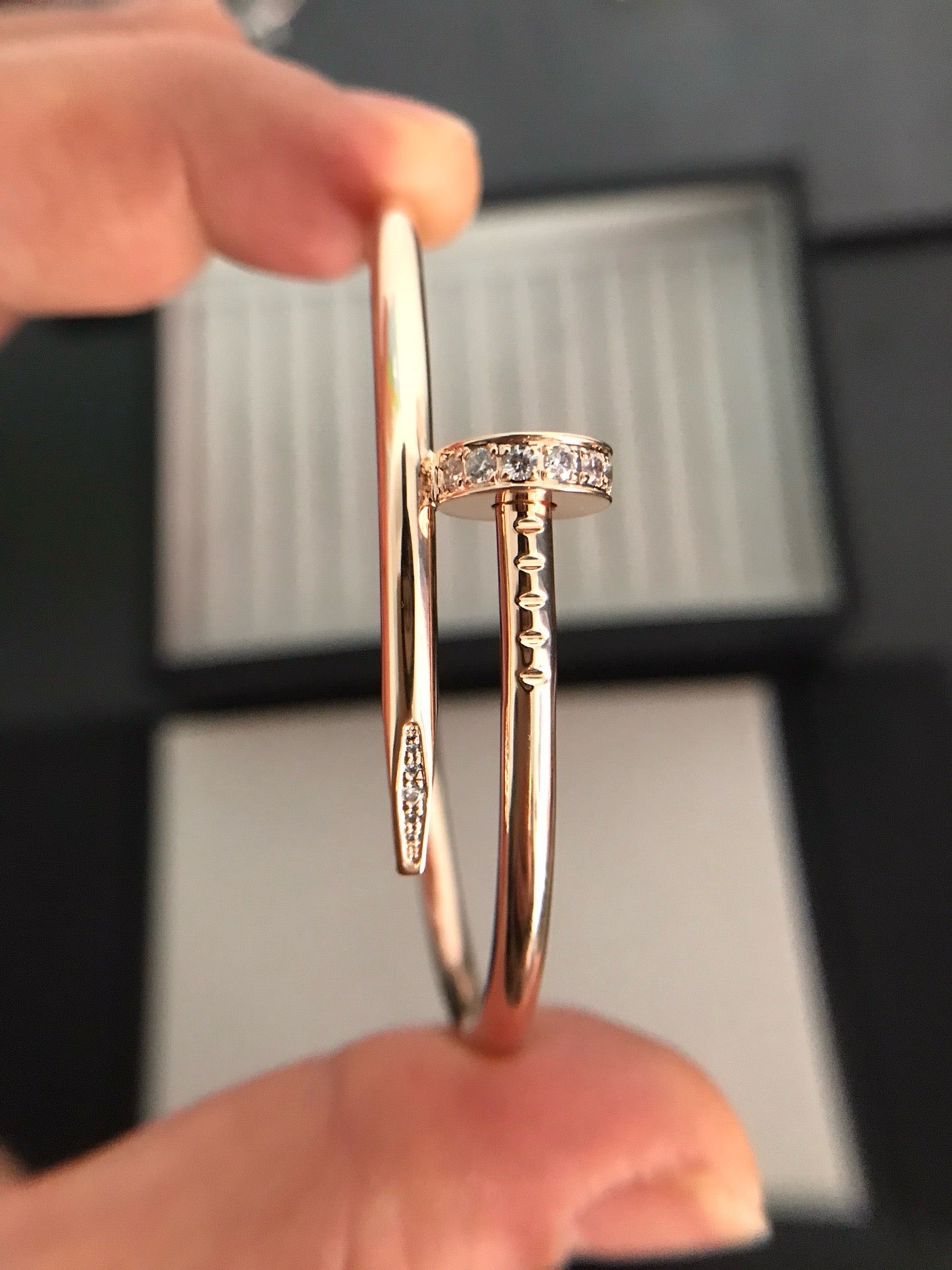 [Rose Jewelrys]JUSTE BRACELET 3.5MM DIAMONDS