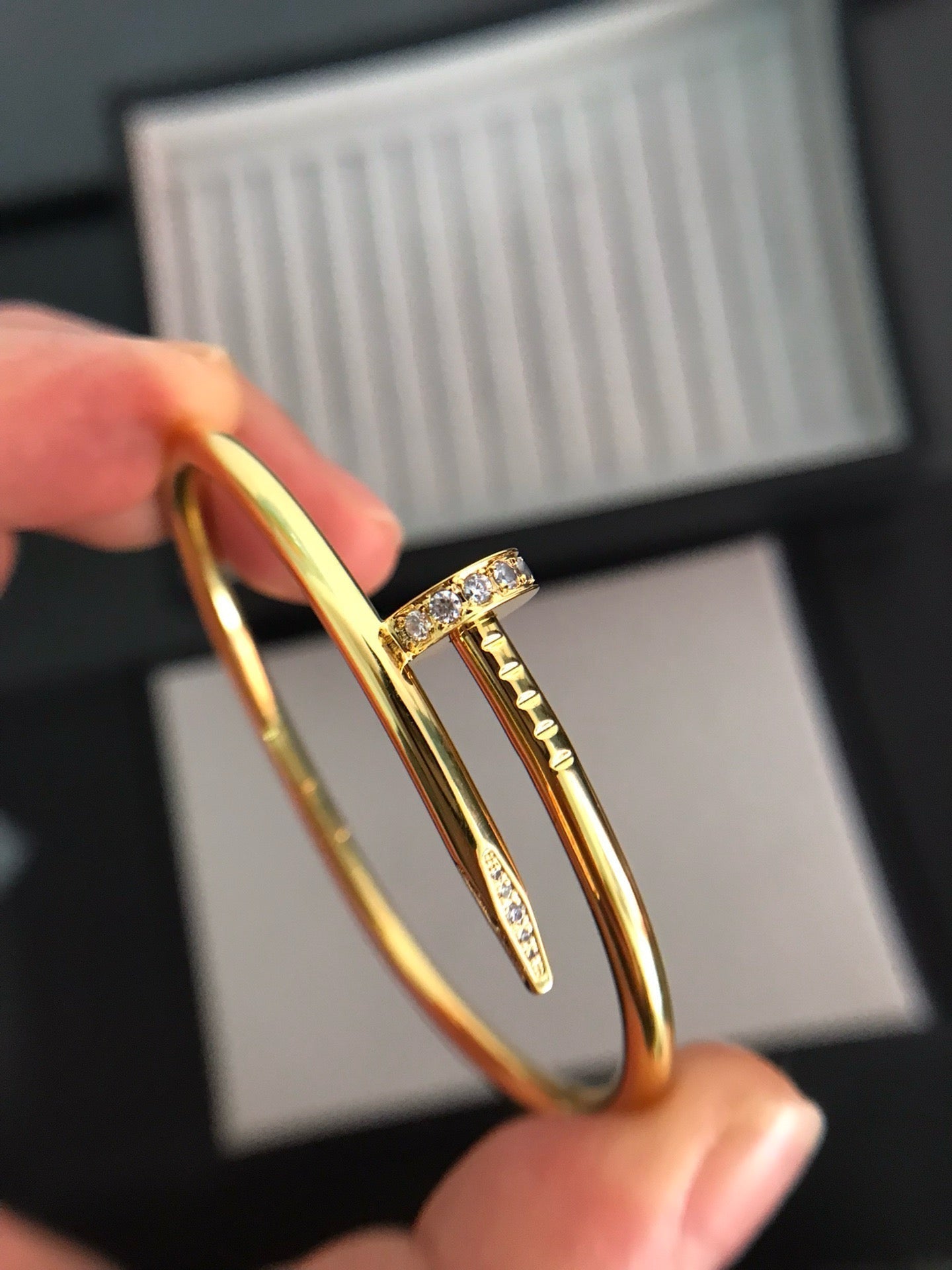 [Rose Jewelrys]JUSTE BRACELET 3.5MM DIAMONDS