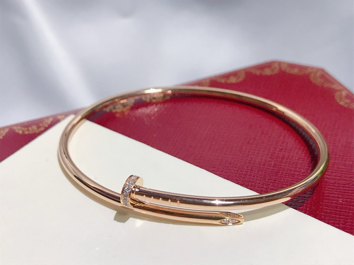 [Rose Jewelrys]JUSTE BRACELET 2.5MM DIAMONDS