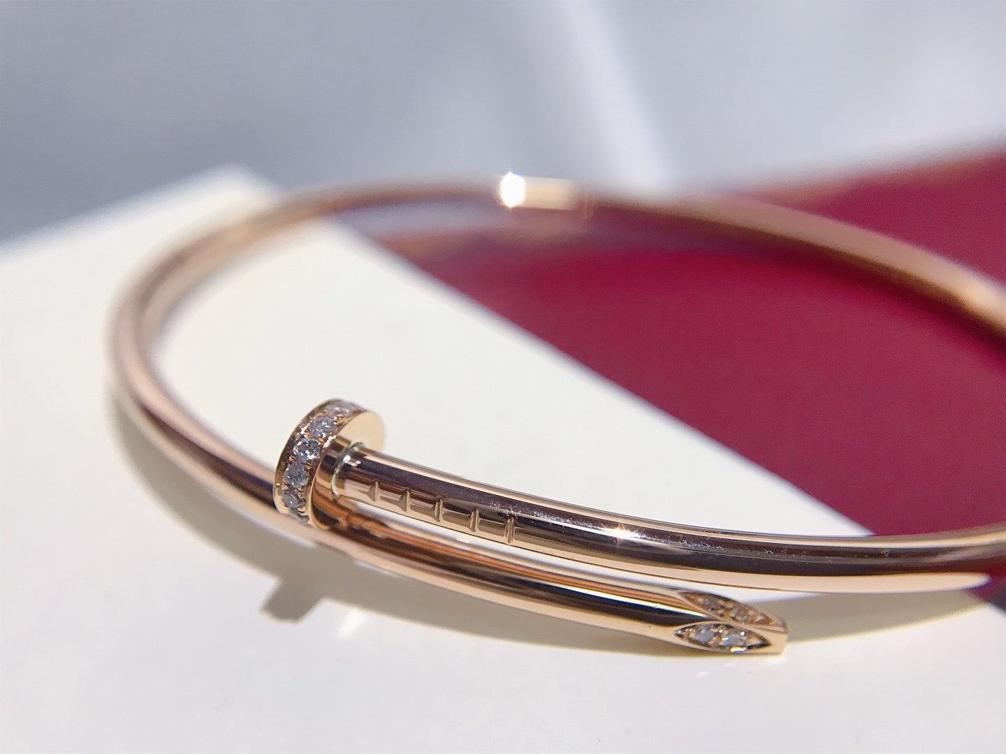[Rose Jewelrys]JUSTE BRACELET 2.5MM DIAMONDS