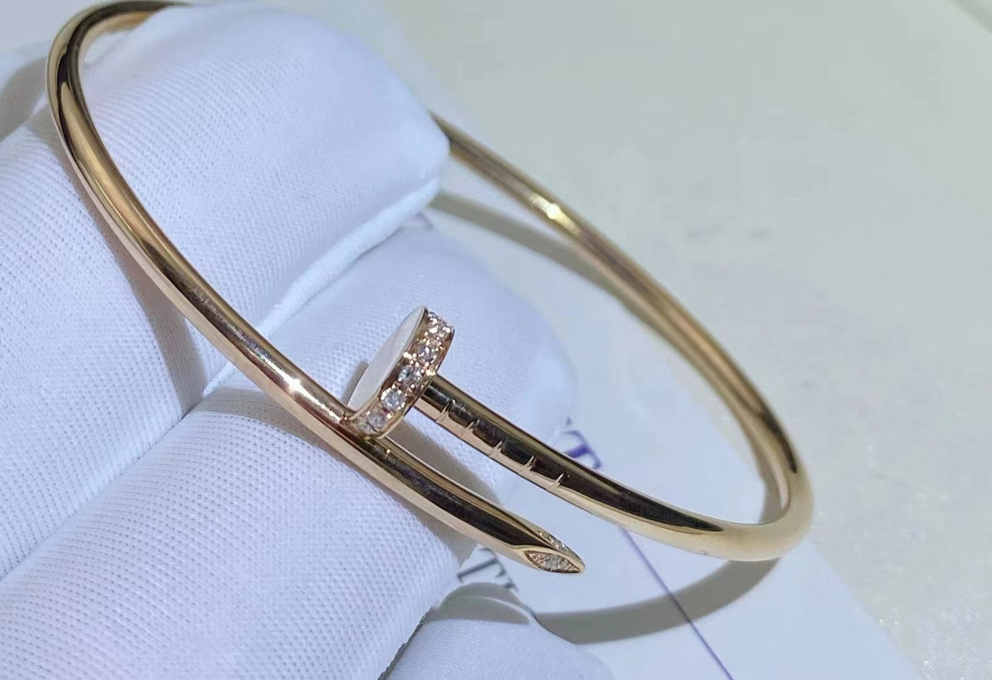 [Rose Jewelrys]JUSTE BRACELET 2.5MM DIAMONDS