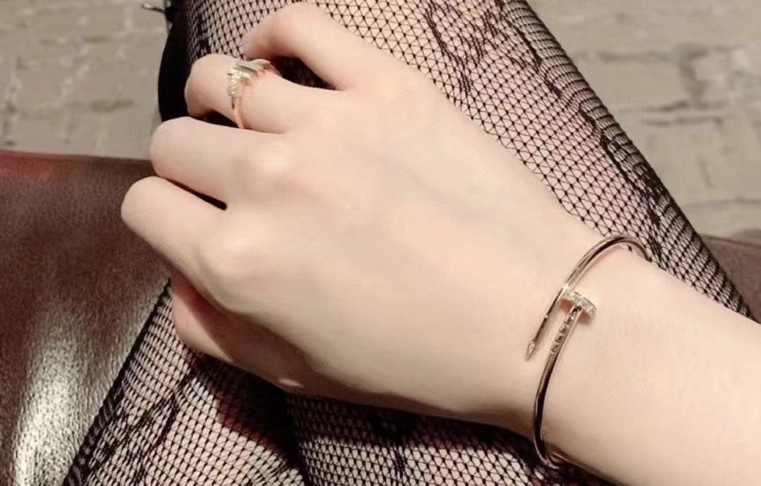 [Rose Jewelrys]JUSTE BRACELET 2.5MM DIAMONDS