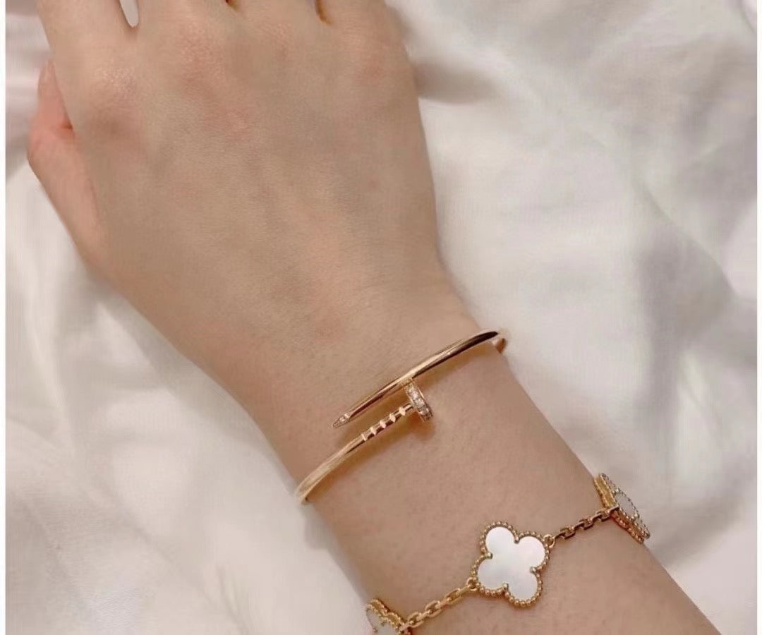 [Rose Jewelrys]JUSTE BRACELET 2.5MM DIAMONDS