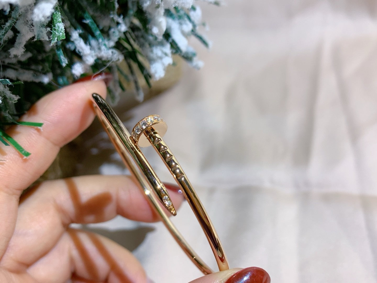 [Rose Jewelrys]JUSTE BRACELET 2.5MM DIAMONDS