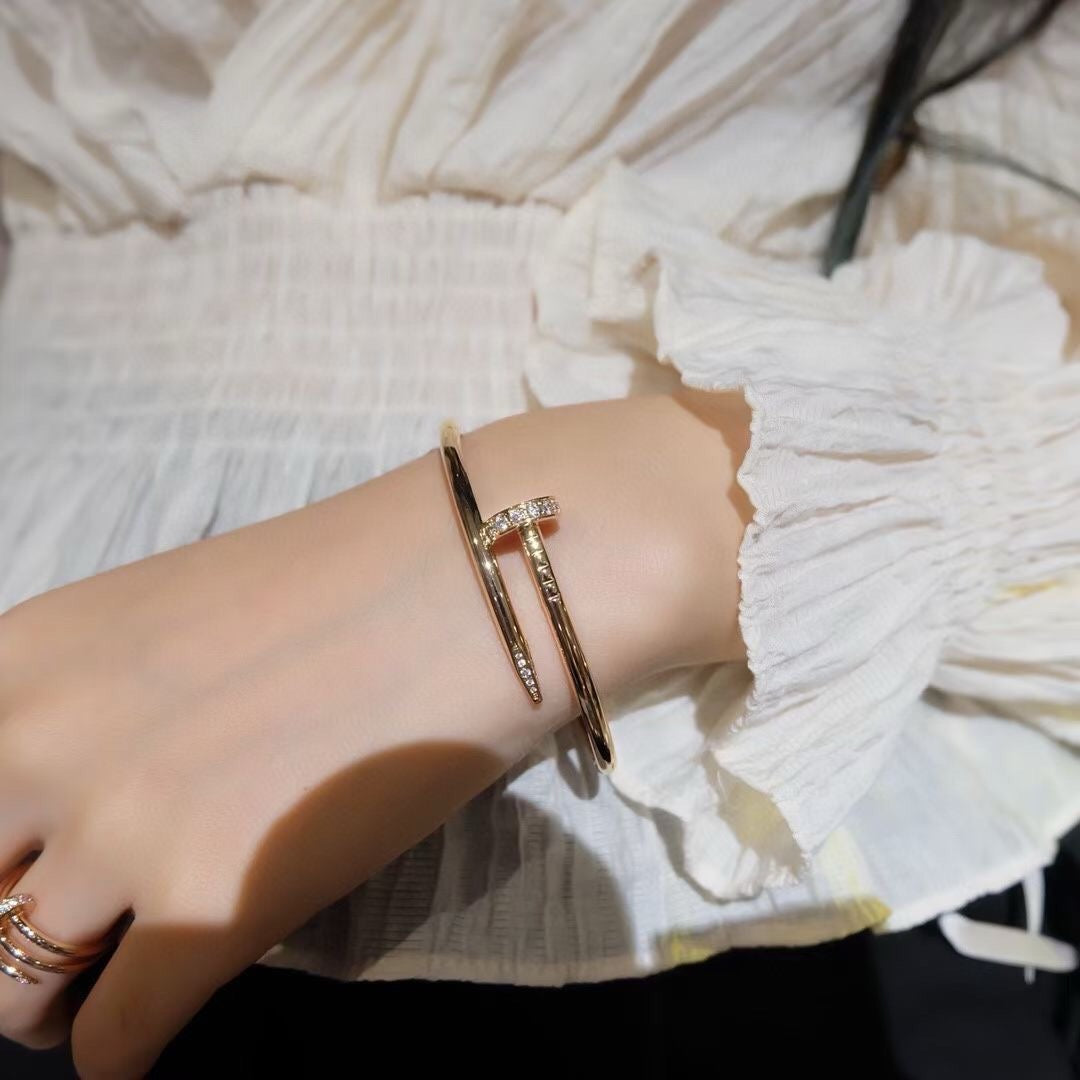 [Rose Jewelrys]JUSTE BRACELET 3.5MM DIAMONDS