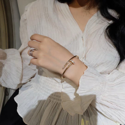 [Rose Jewelrys]JUSTE BRACELET 3.5MM DIAMONDS