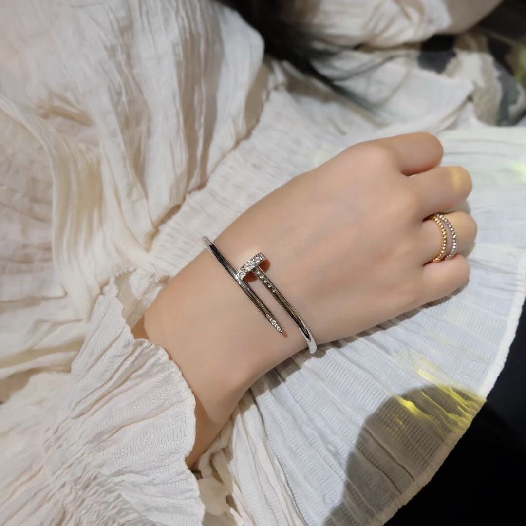 [Rose Jewelrys]JUSTE BRACELET 3.5MM DIAMONDS