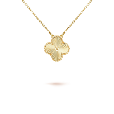 [🌹Rose💎]CLOVER 15MM LASER NECKLACE