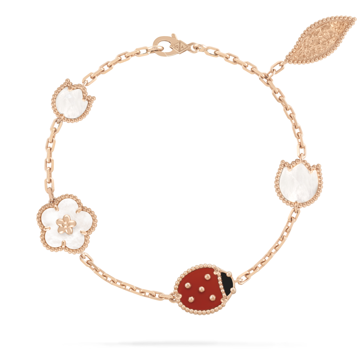 [Rose Jewelrys]LUCKY SPRING 5 MOTIF BRACELET