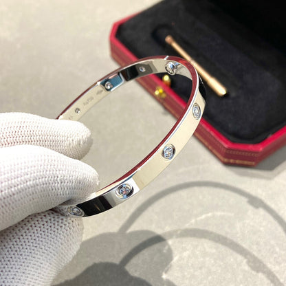 [Rose Jewelrys ]LOVE BRACELET 6.1MM 10 DIAMONDS