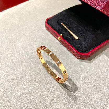 [Rose Jewelrys ]LOVE BRACELET 6.1MM 10 DIAMONDS